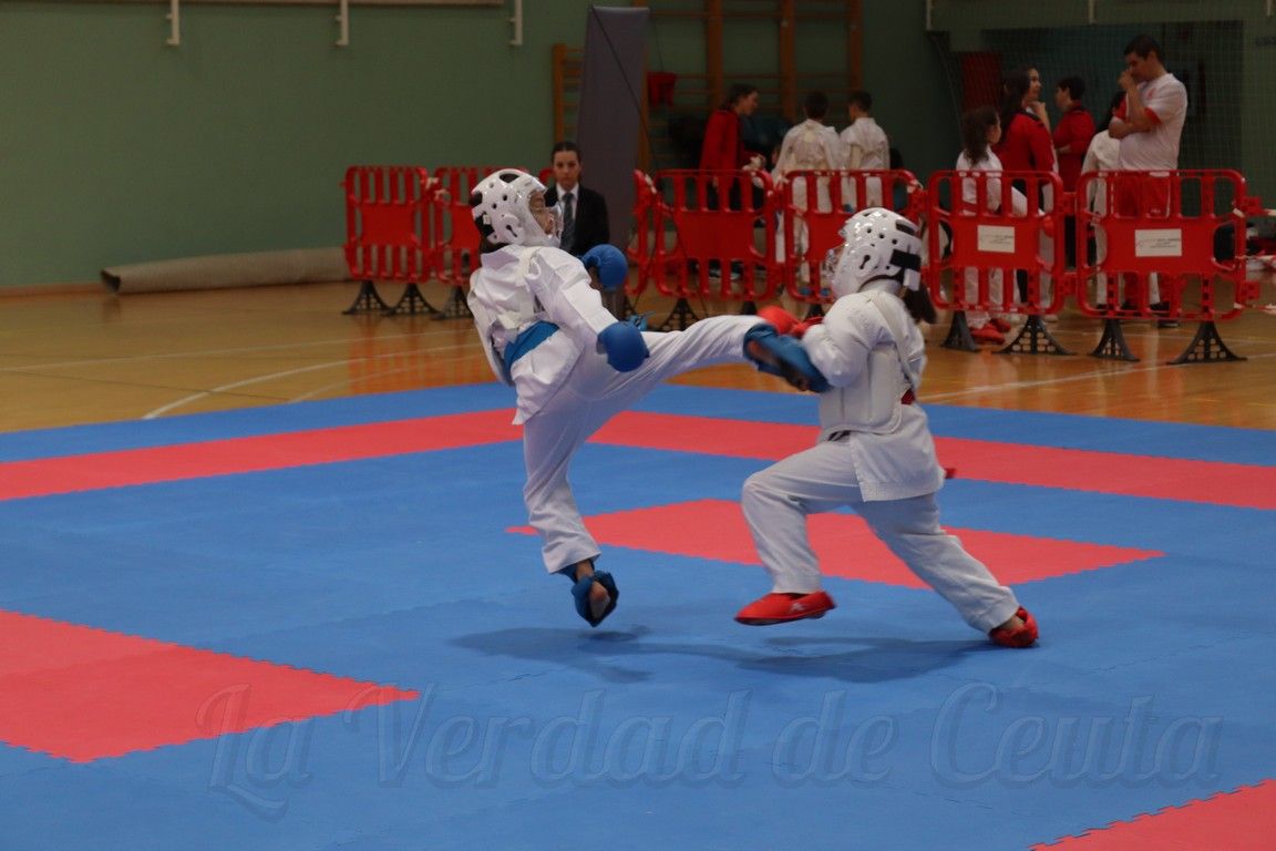 Alrededor de 100 participantes en el I Torneo Kumite Ciudad de Ceuta Qreativos