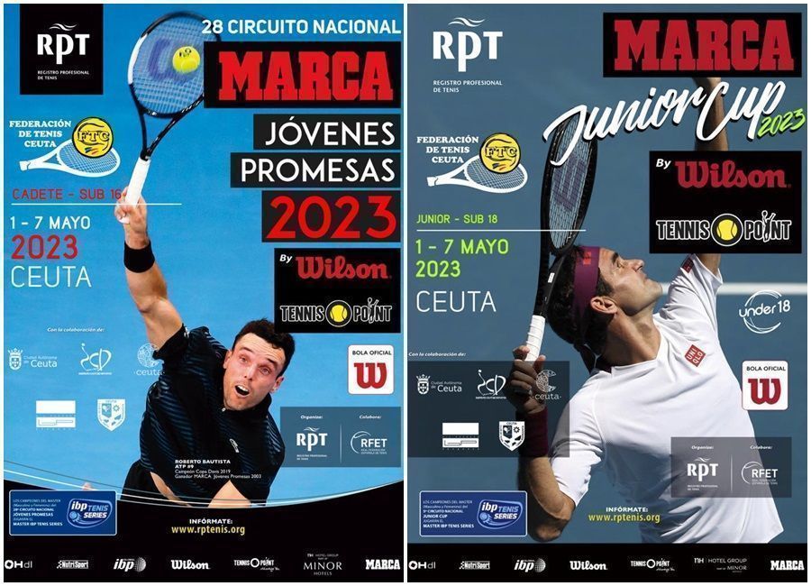 El Circuito Nacional RPT-Marca Jóvenes Promesas se celebra en Ceuta del 1 al 7 de mayo
