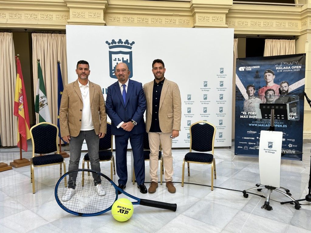 Yasin Harrus será el director adjunto del torneo internacional ATP 125 Málaga Open