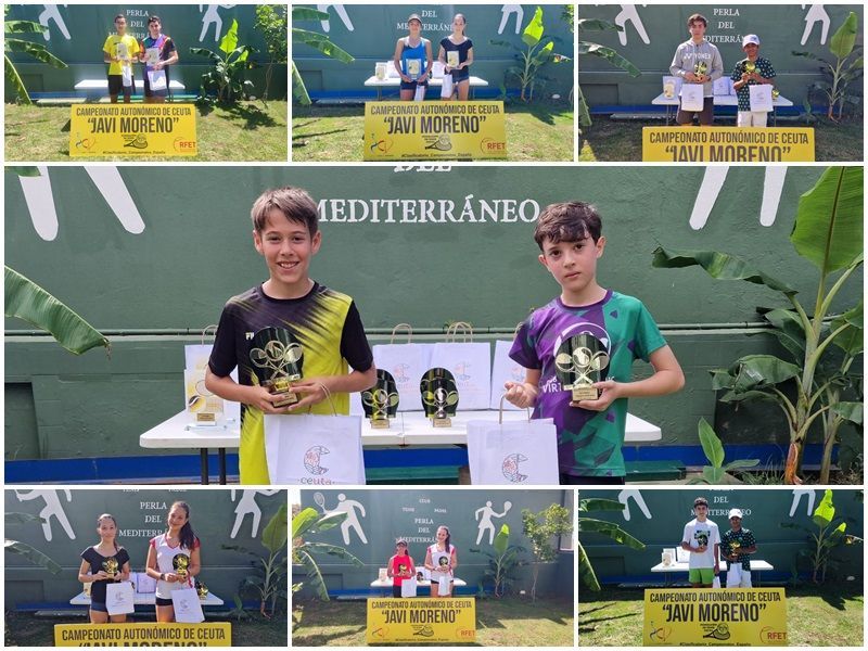 Ya se conocen los primeros representantes de Ceuta en los Campeonatos de España Autonómicos de Tenis 