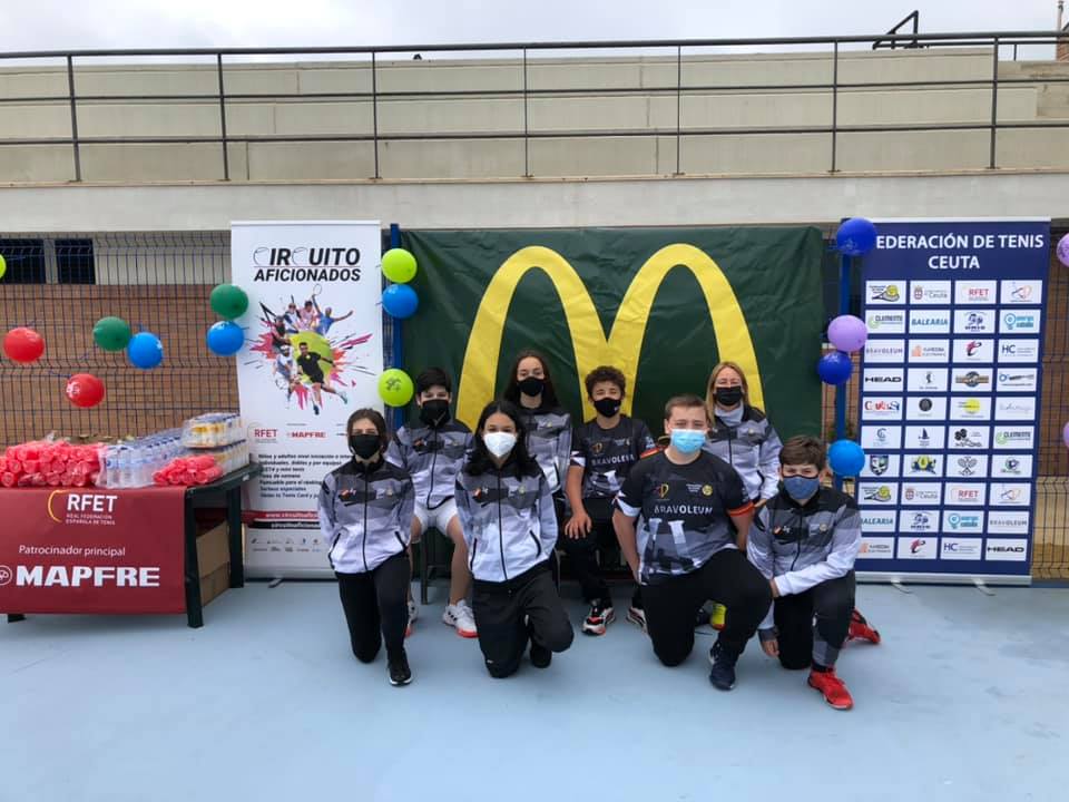 La Federación de Tenis abre la inscripción para el III Torneo Mc´Donalds Ceuta en dobles