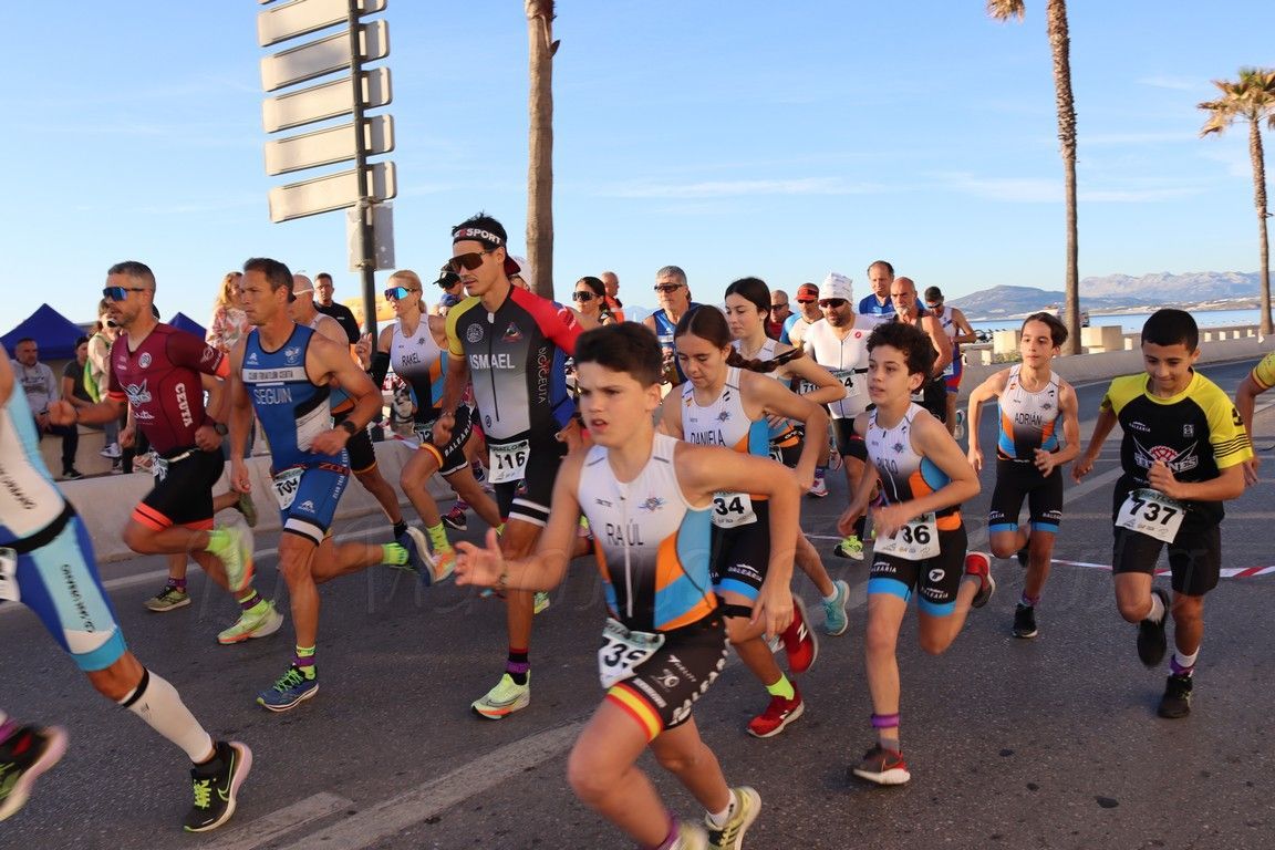 La Federación Española de Triatlón de Ceuta realizará una toma de tiempos el próximo 15 de febrero