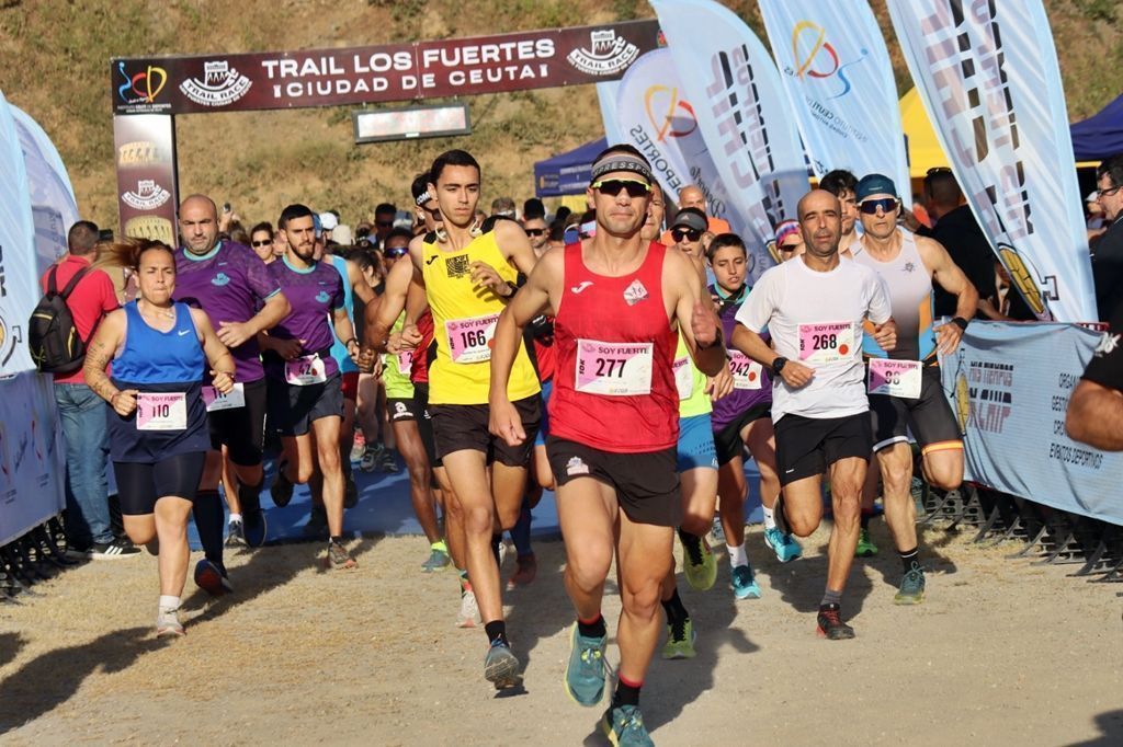 Cerca de 600 deportistas se citan en García Aldave para la III edición del trail 'Los Fuertes'