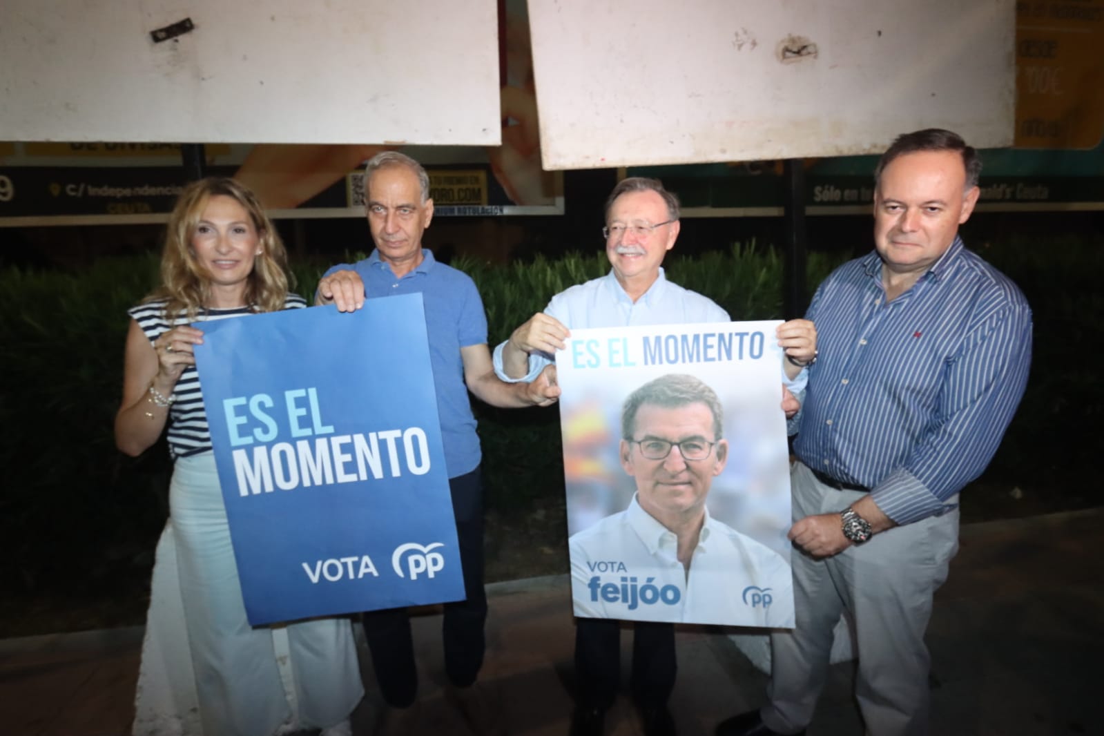El PP da el “chupinazo” a la campaña electoral convencido de que “es el momento del cambio”