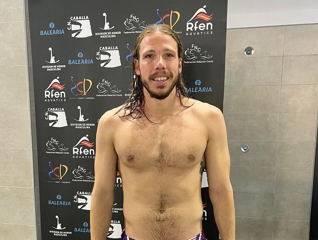 Adriá Delgado: “no ha sido fácil ganar en Ceuta ante un equipo que juega con coraje y que lo da todo en la piscina”