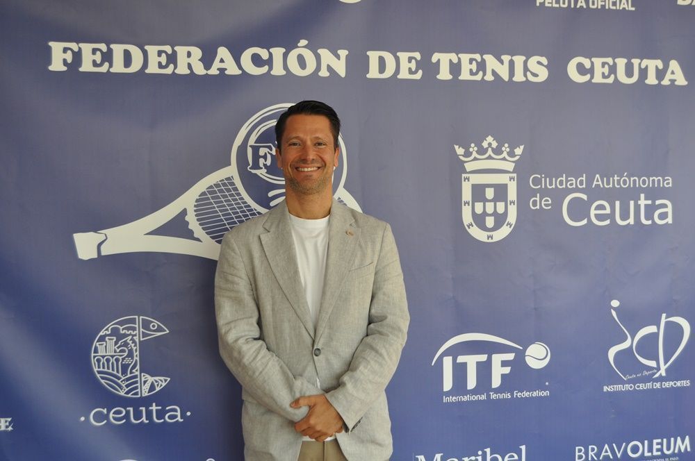 Jordi Tamayo: siempre es un placer estar en Ceuta, donde se vive tanto el tenis