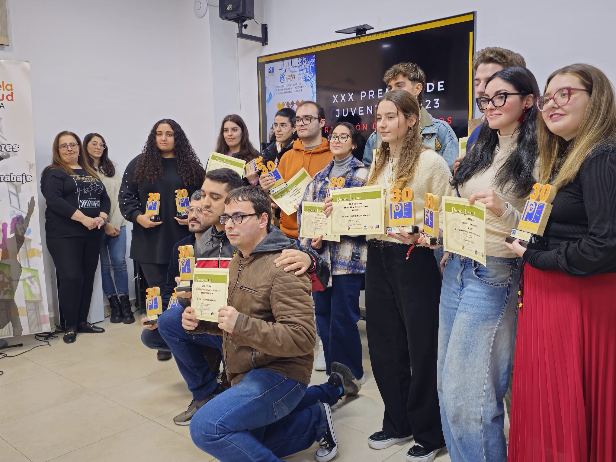 Entregados los galardones a los ganadores de los XXX Premios Juventud
