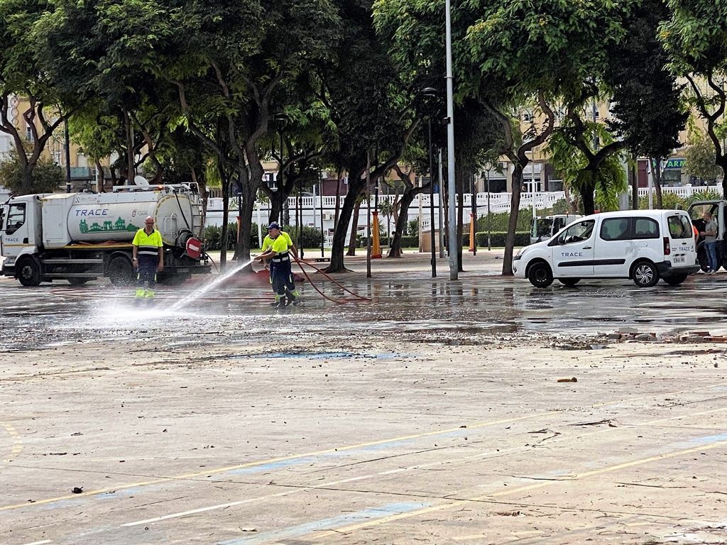 Avances en la reubicación de la base del Servicio de Limpieza Viaria en Ceuta
