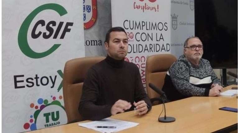 UGT y CSIF denuncian el "grave perjuicio" del Gobierno de Ceuta a sus empleados públicos