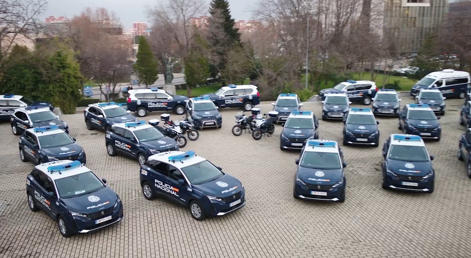 Las nuevas adquisiciones modernizan el parque móvil de la Policía Nacional