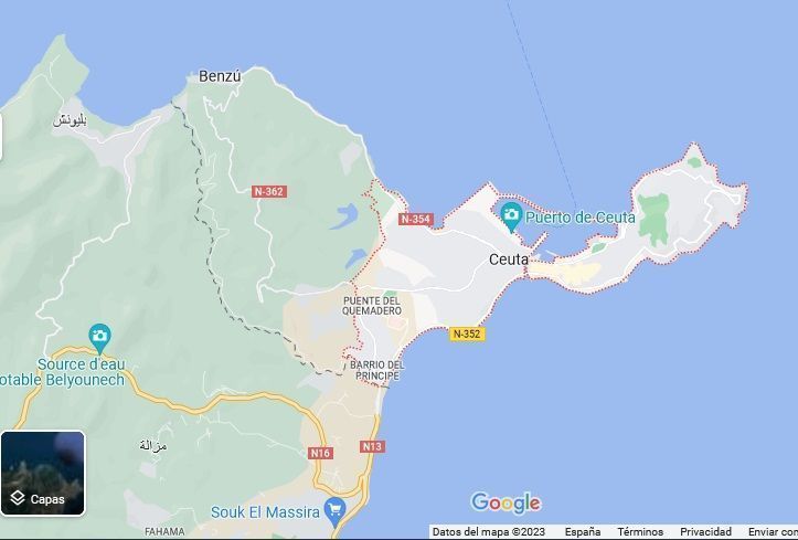 El Observatorio de Ceuta y Melilla denuncia que Google Maps pone en duda la españolidad de ambas ciudades