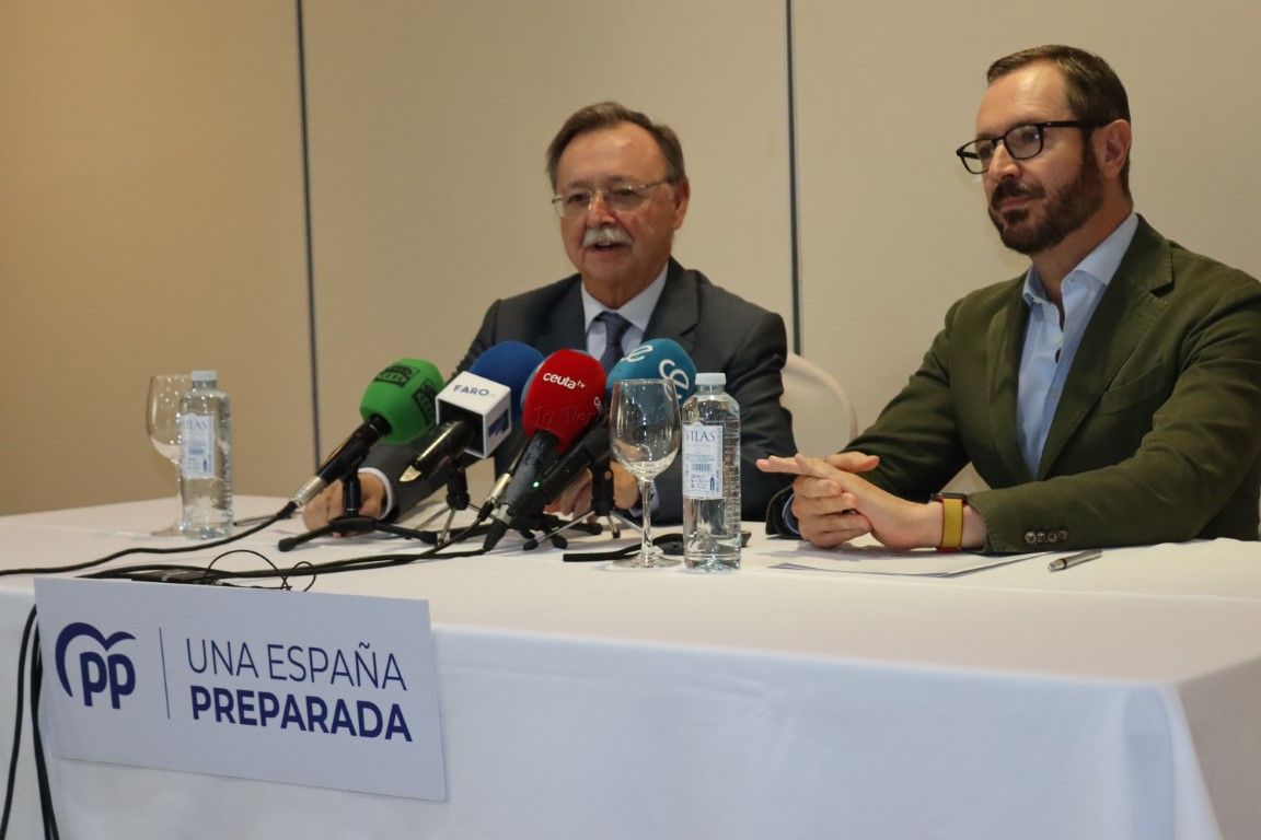 Juan Vivas lamenta la "pasividad y la inacción" del Gobierno de la Nación con Ceuta