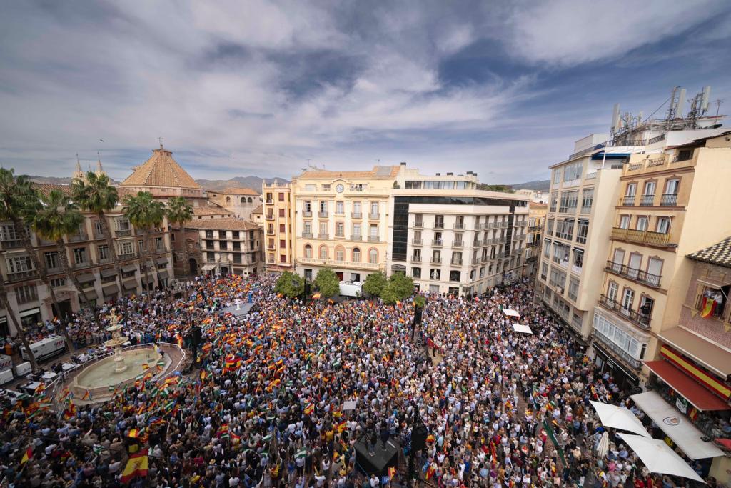 Celaya, Díaz y Abdelhakim, “contra la amnistía” en Málaga