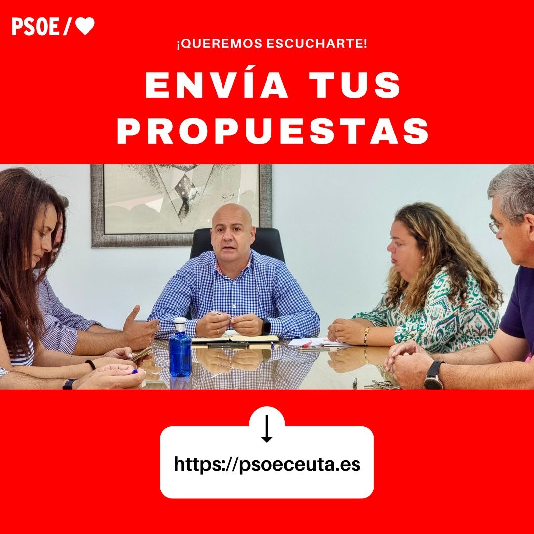 El PSOE lanza una campaña de participación ciudadana de cara a las próximas elecciones