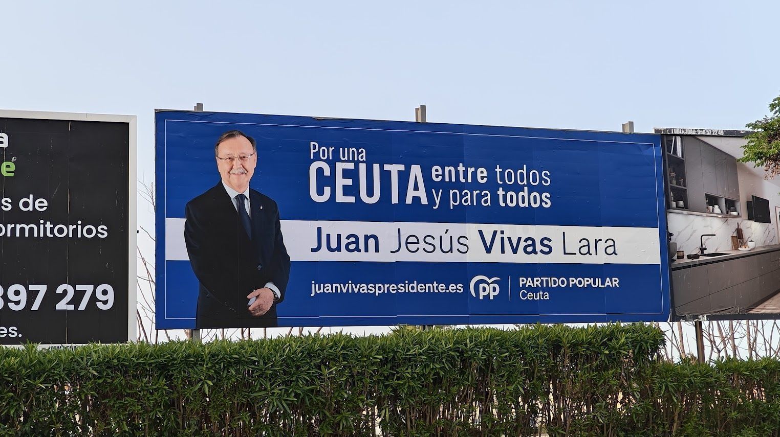 El Partido Popular retirará los carteles aunque defiende que “no pedía el voto”
