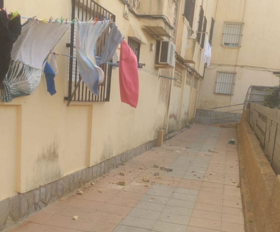 El PSOE alerta de que las viviendas de Príncipe Felipe se caen a pedazos