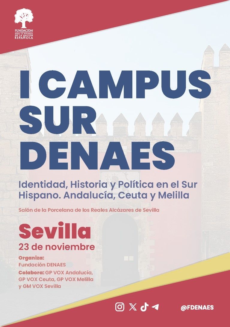 Redondo participa este jueves en el ‘I Campus Sur DENAES’ para hablar sobre acción política y cultural en Ceuta