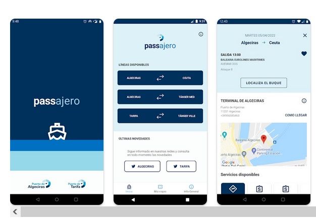 Una app del puerto de Algeciras mejorará la información a los pasajeros