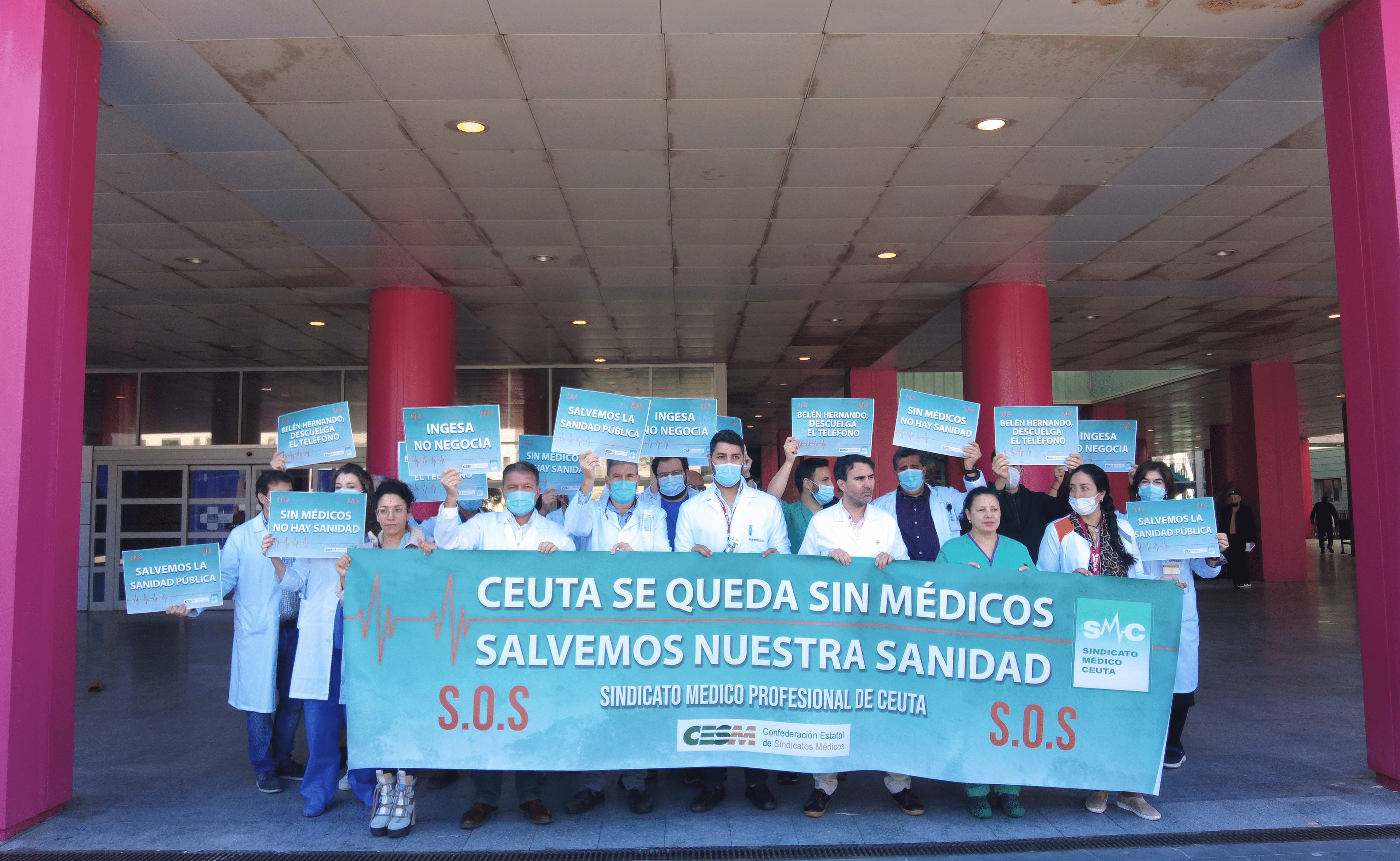 El Sindicato Médico muestra su apoyo a los inspectores médicos en huelga del Instituto Nacional de Seguridad Social