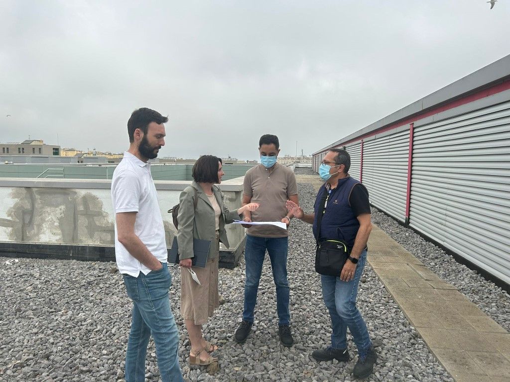 Analizan la construcción de una helisuperficie en el Hospital Universitario de Ceuta