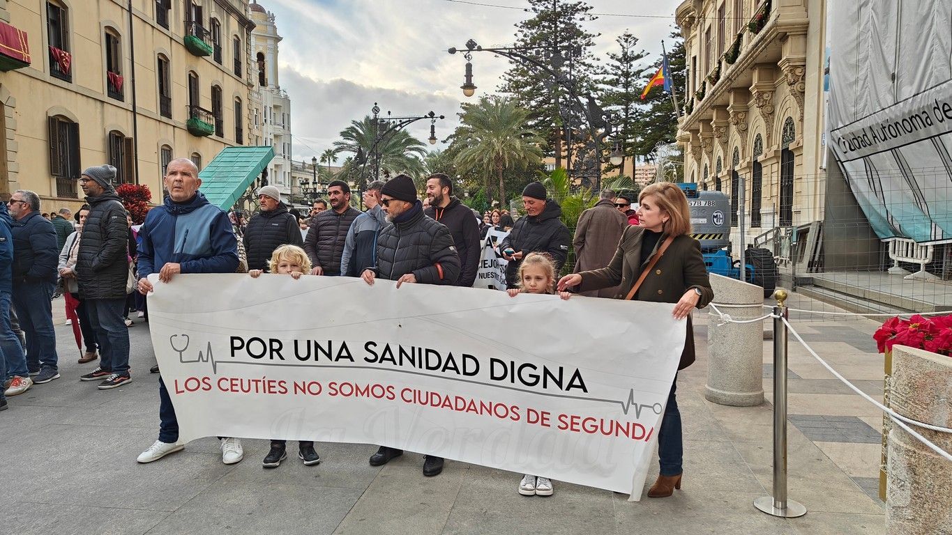 Ceuta Ya! acudirá a la manifestación por una sanidad digna