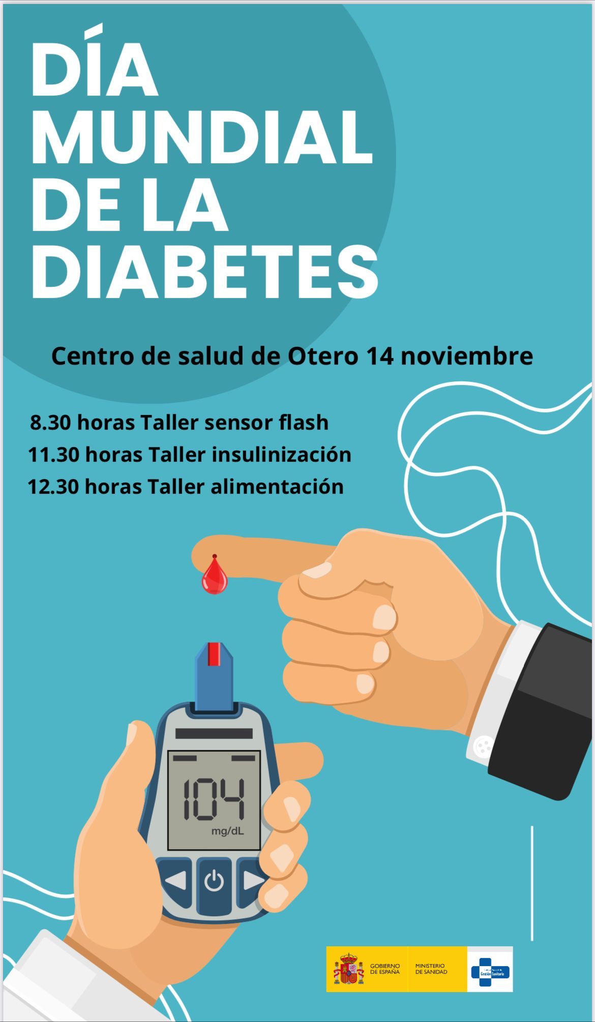 El INGESA celebra el Día Mundial de la Diabetes con varios talleres educativos