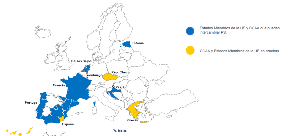 Sanidad impulsa el avance de la red e-Health, que permite a la ciudadanía española acceder a sus datos clínicos y recetas desde la UE