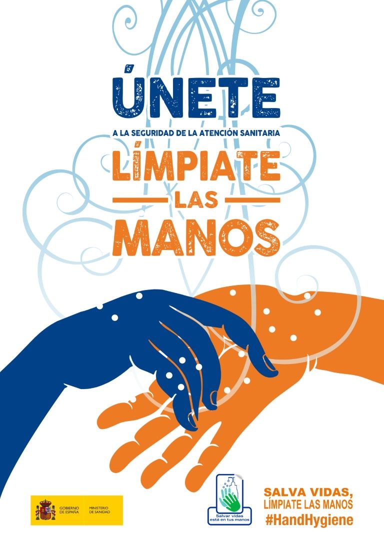 Sanidad se une a la campaña “Salva vidas. Límpiate las manos”
