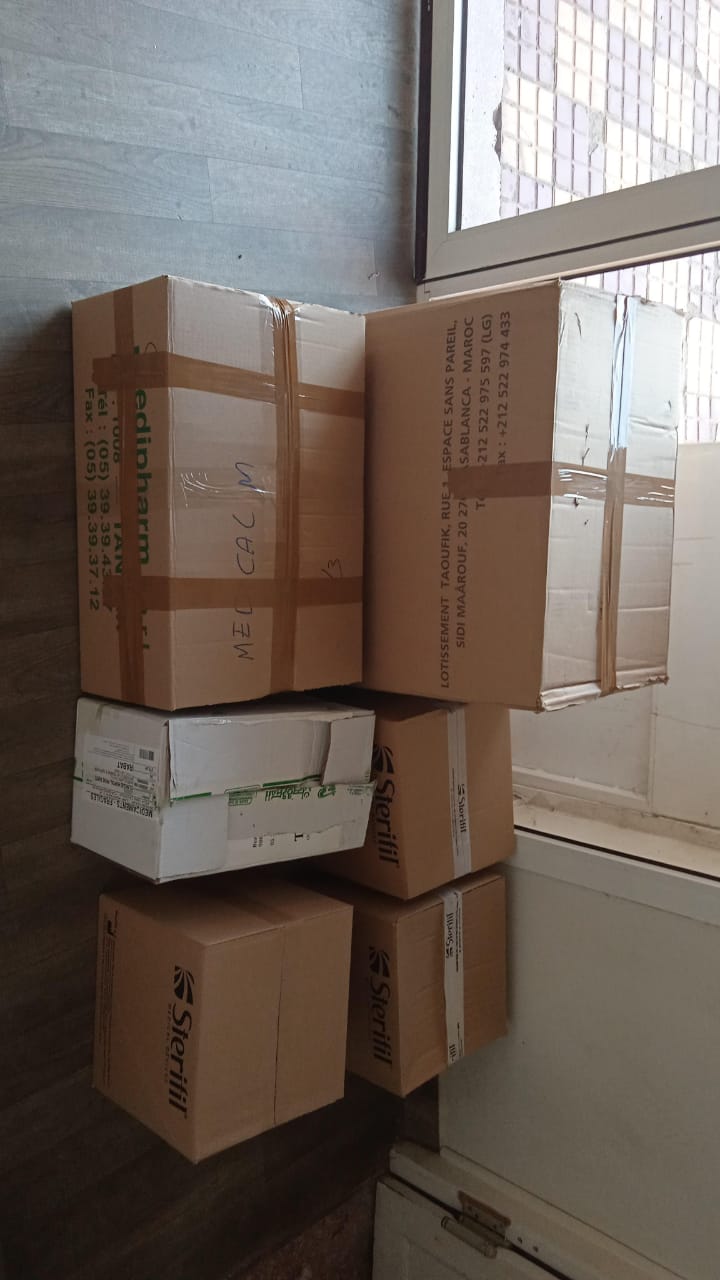 El Sindicato Médico hace llegar ayuda con material sanitario a Marrakech