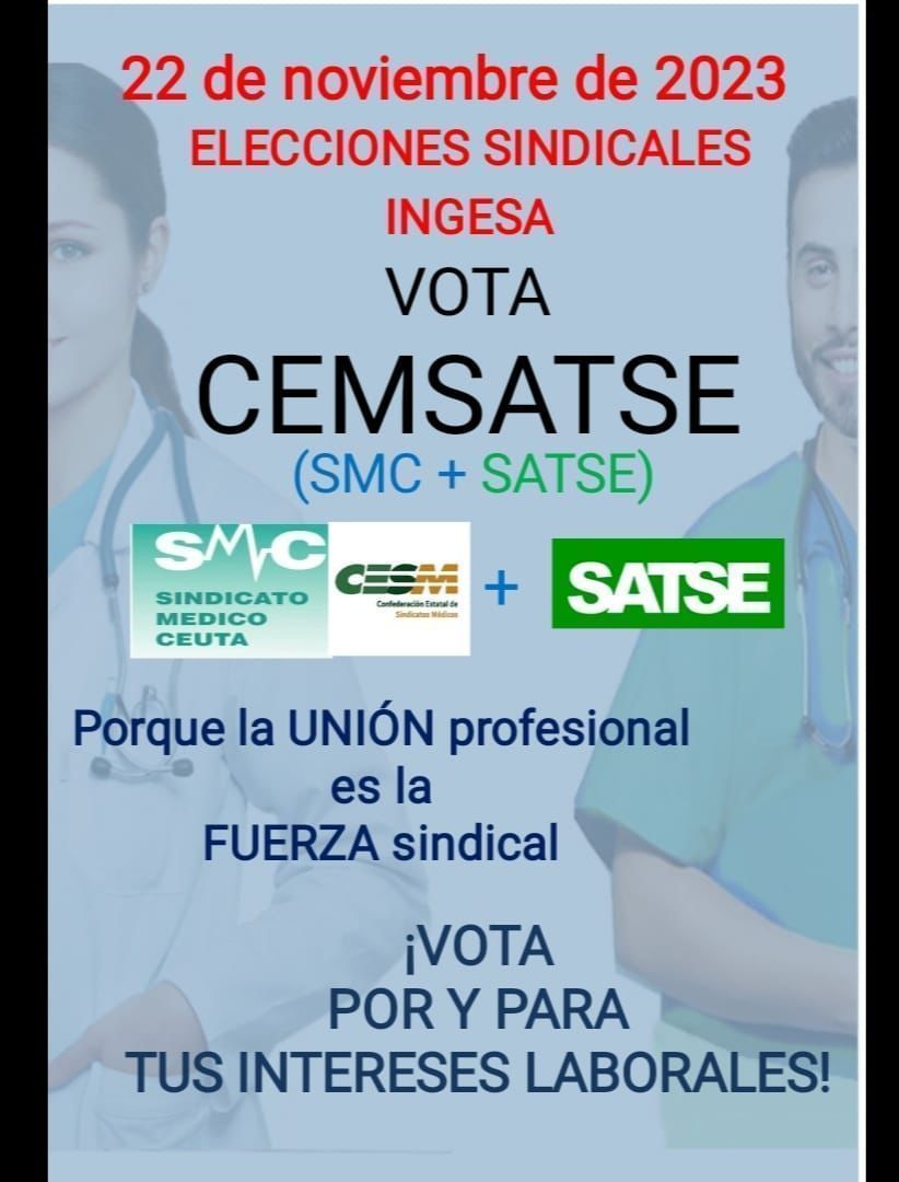 CEMSATSE concurre a las elecciones para potenciar la voz de los profesionales sanitarios
