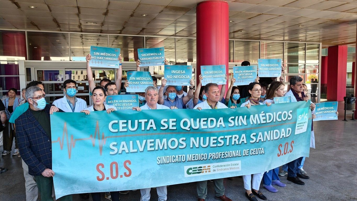 Podemos Ceuta se reúne con el Sindicato Médico para tratar la huelga de los médicos