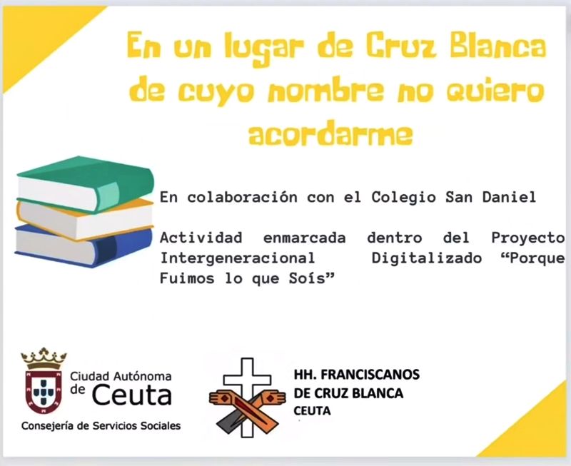 Cruz Blanca y el colegio San Daniel elaboran un vídeo con motivo del Día Internacional del Libro