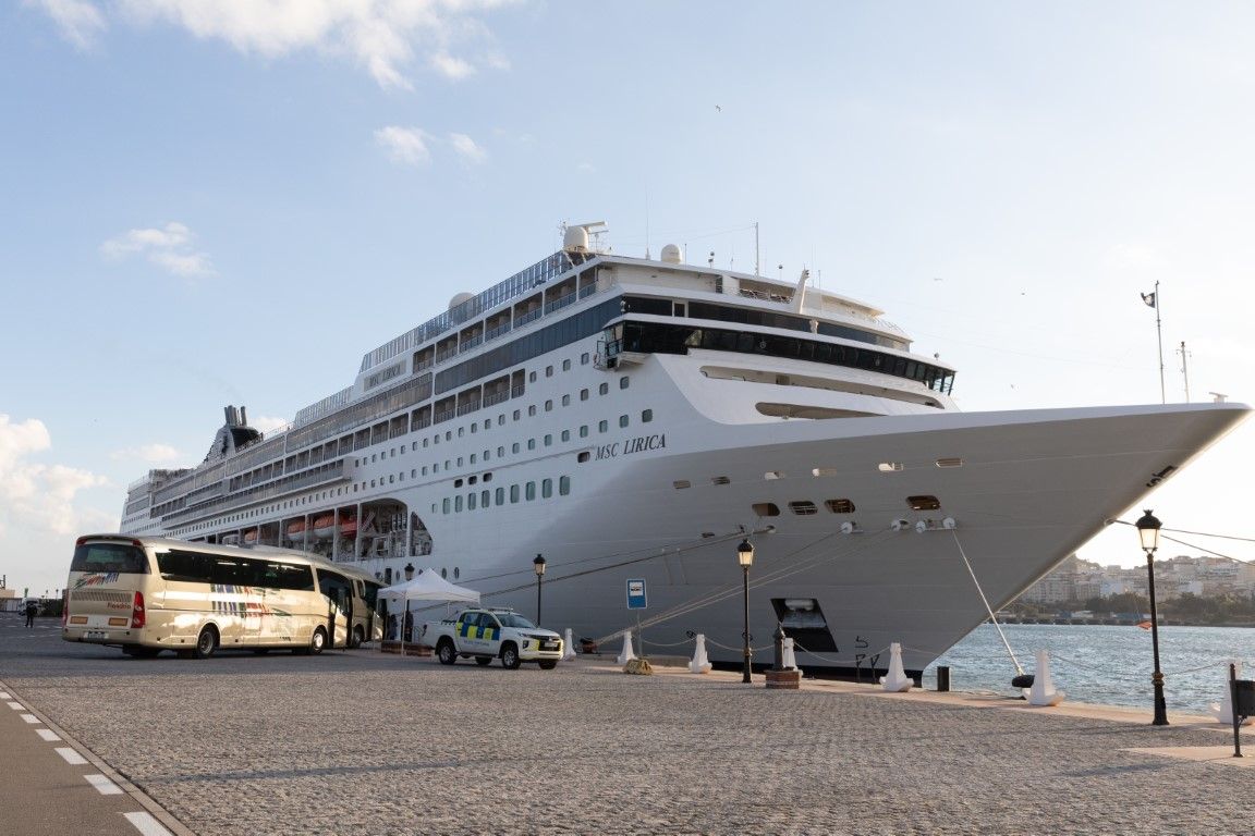 El crucero MSC Lírica realiza este jueves su cuarta escala en nuestra ciudad