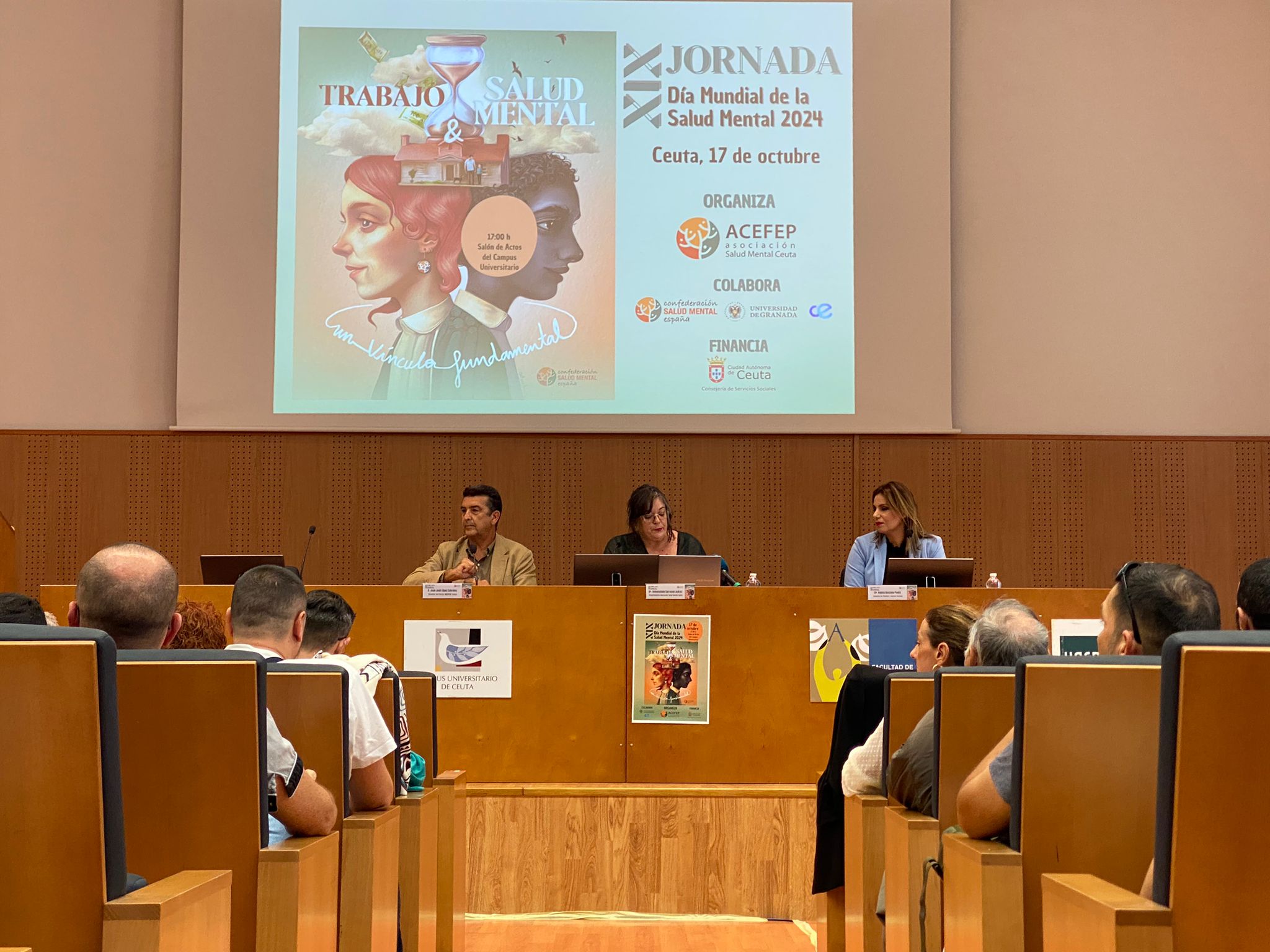XIX Jornada por el Día Mundial de la Salud Mental en Ceuta: Trabajo y bienestar, un vínculo clave