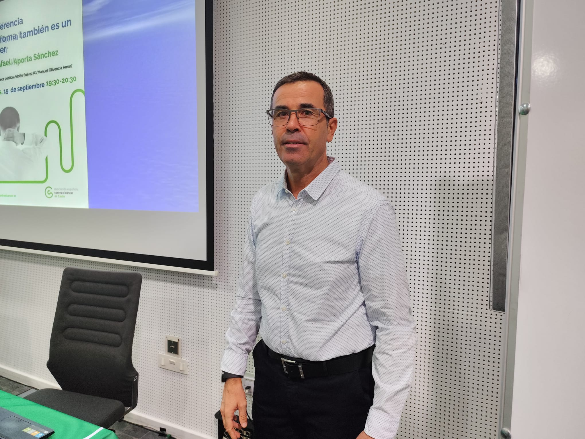 Rafael Laporta, hematólogo: “En Ceuta hay 25 casos anuales de linfoma”