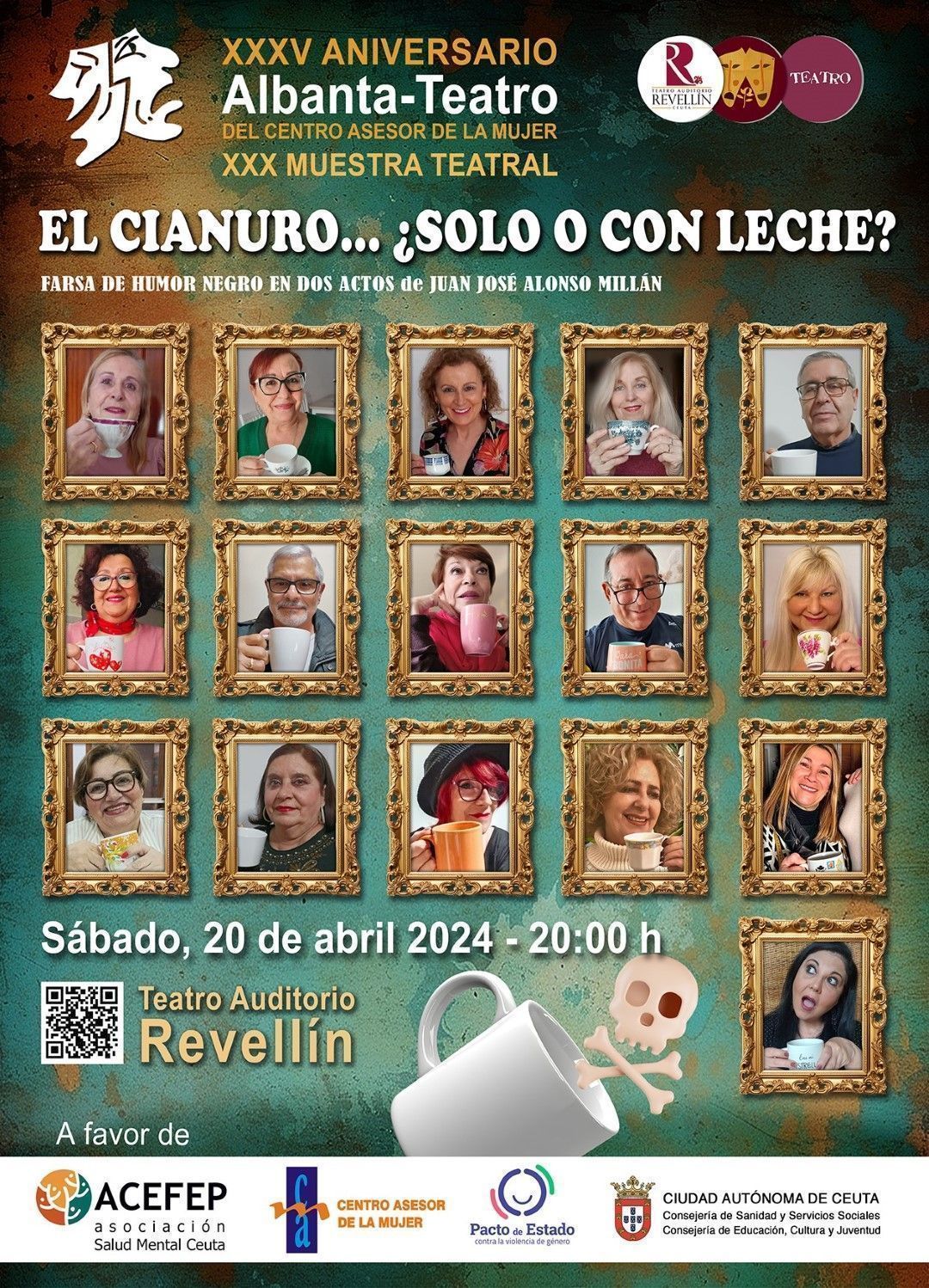 Albanta-Teatro programa su XXX Muestra Teatral para el 20 de abril