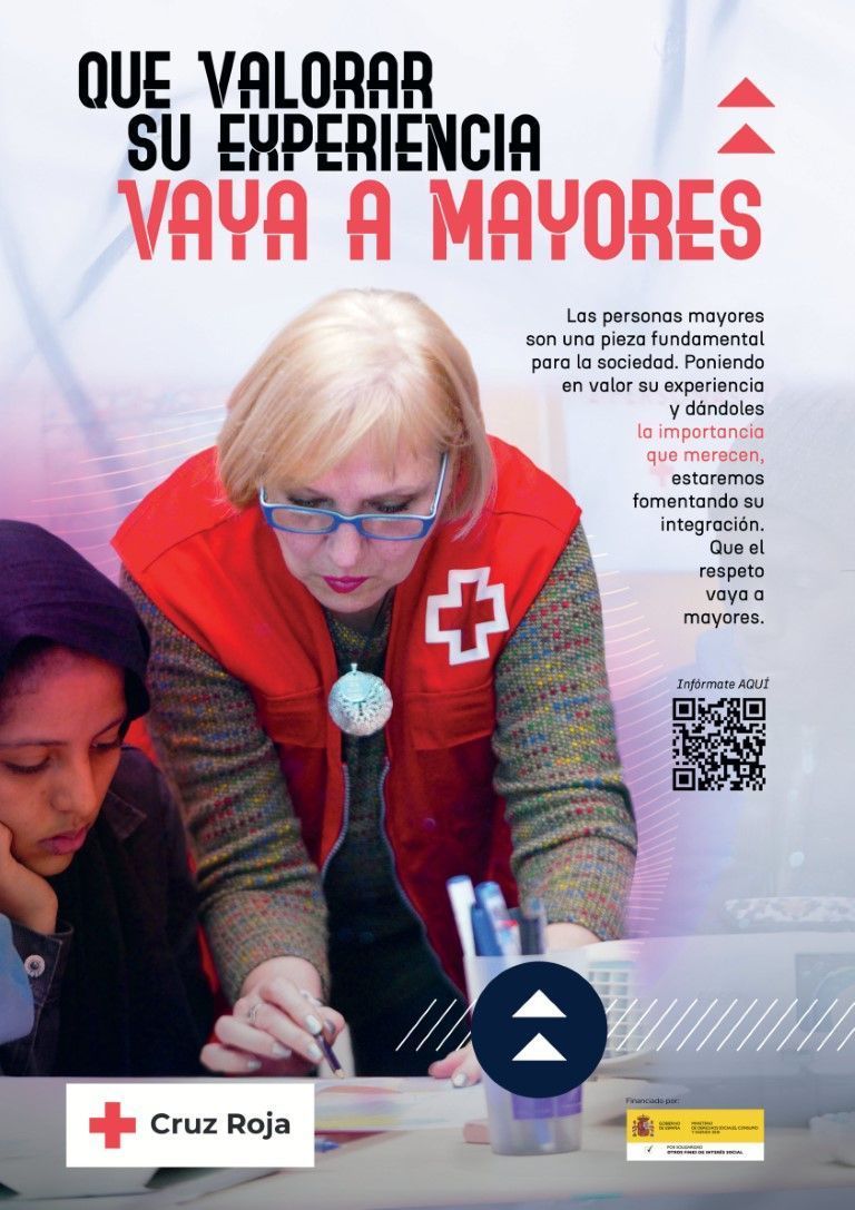 Los retos de Cruz Roja por el bienestar de las personas mayores: promover su autonomía, su participación en la sociedad y la sensibilización ciudadana