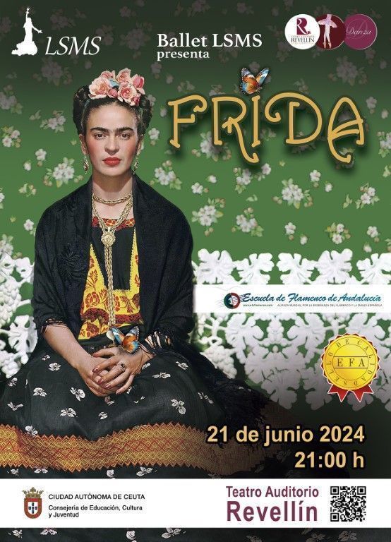 El ballet de María José Lesmes lleva mañana al Revellín el espectáculo “Frida”