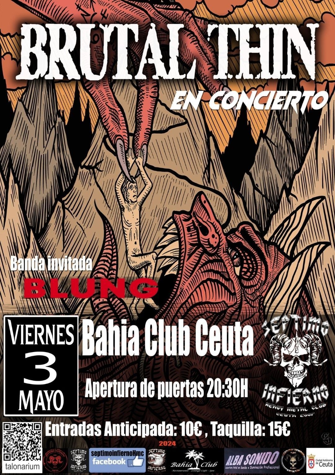 El heavy metal volverá a escena este próximo viernes