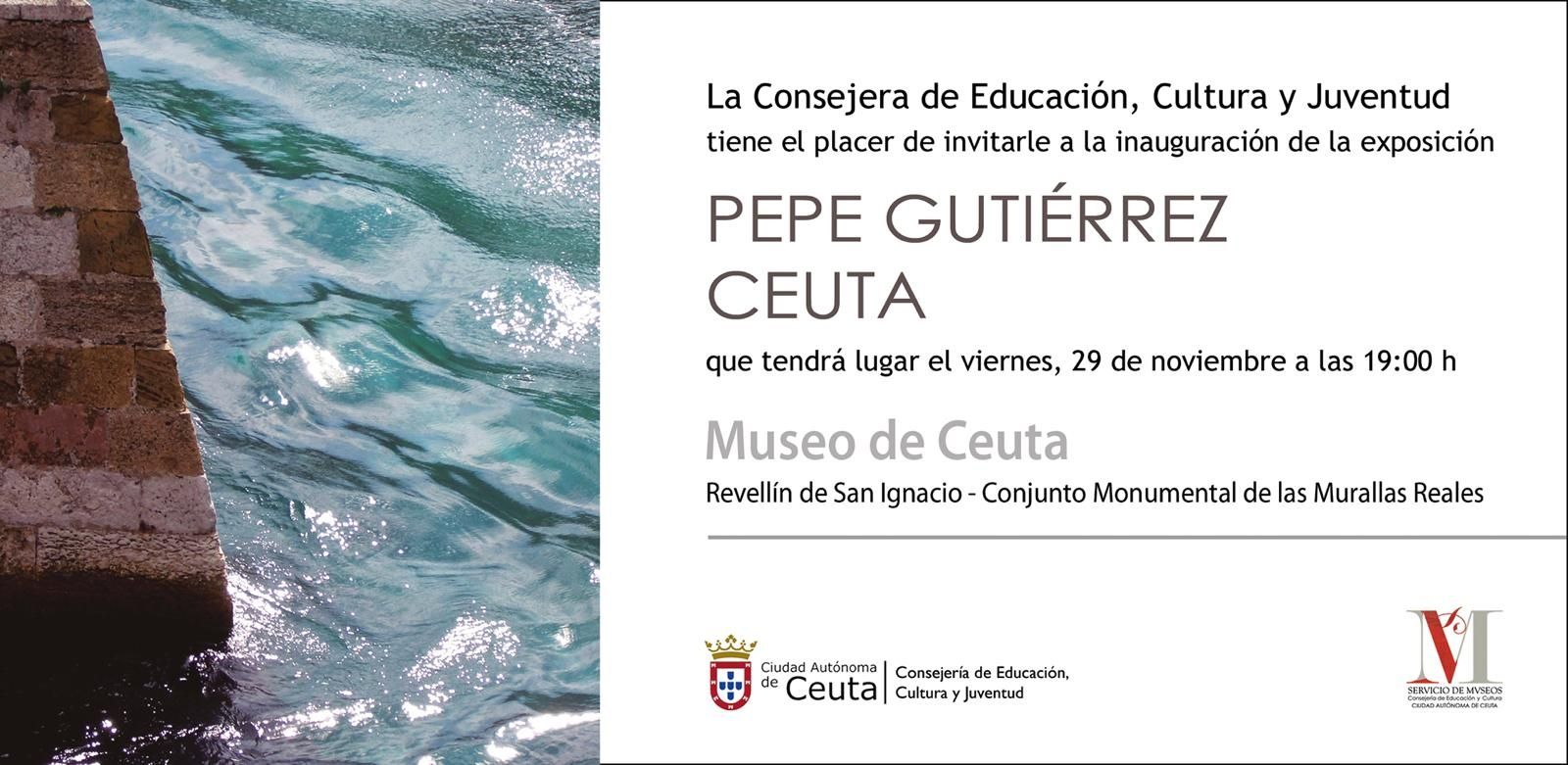 Este viernes se inaugura una muestra fotográfica titulada “Ceuta, Pepe Gutiérrez”