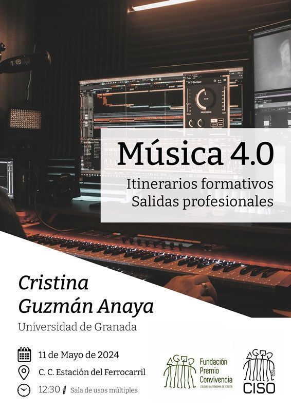 La musicóloga ceutí Cristina Guzmán ofrecerá una charla el 11 de mayo