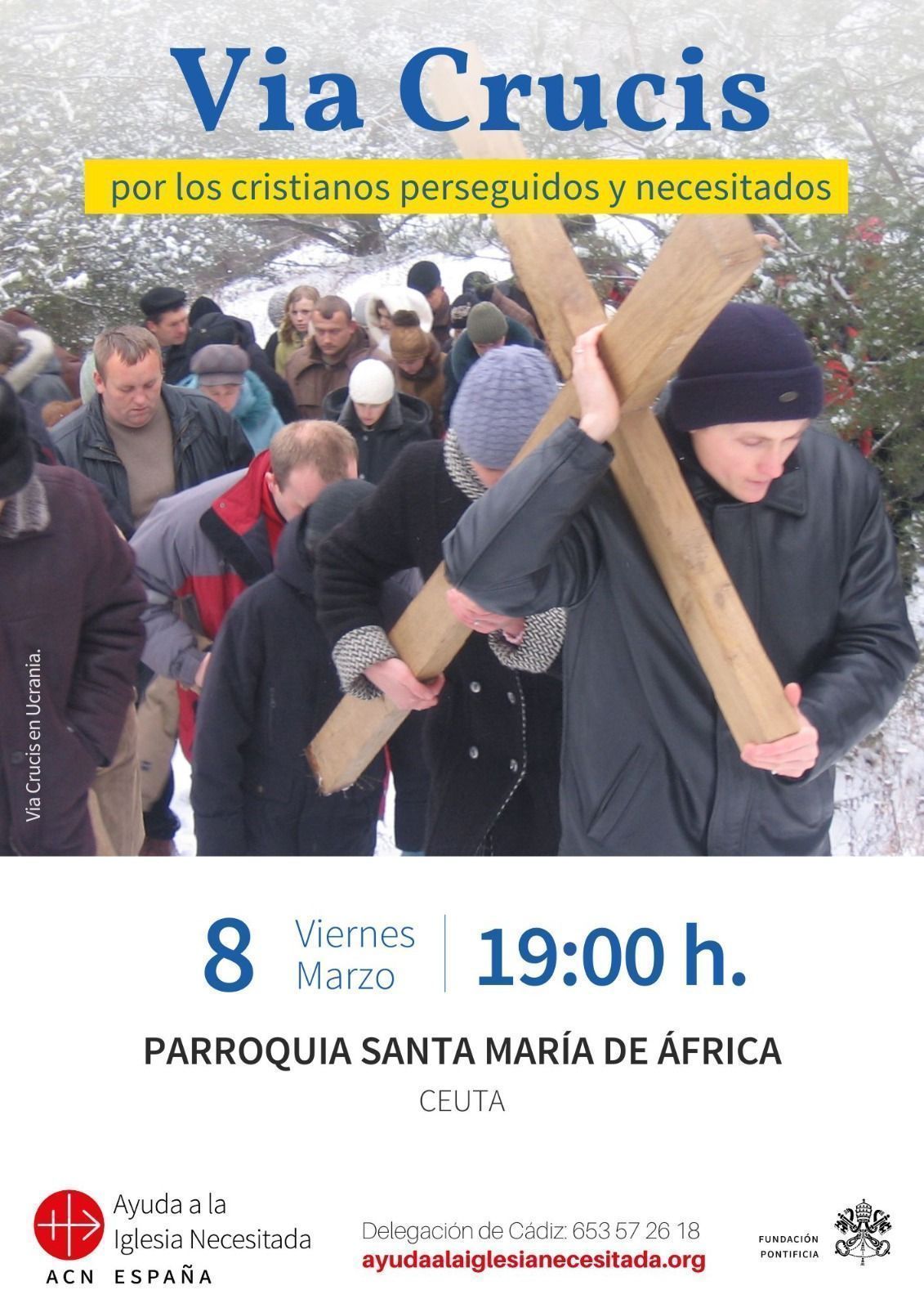 El Obispado de Cádiz y Ceuta convoca un Via Crucis en solidaridad con los cristianos perseguidos