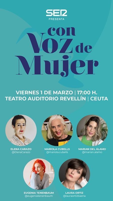 La Ciudad acogerá el programa radiofónico “Con voz de mujer”