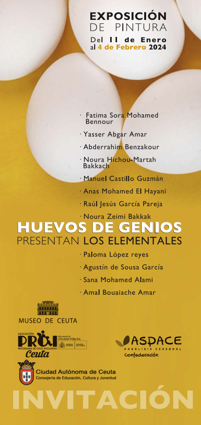 La asociación PROI Ceuta inaugura este jueves su exposición "Los elementales"
