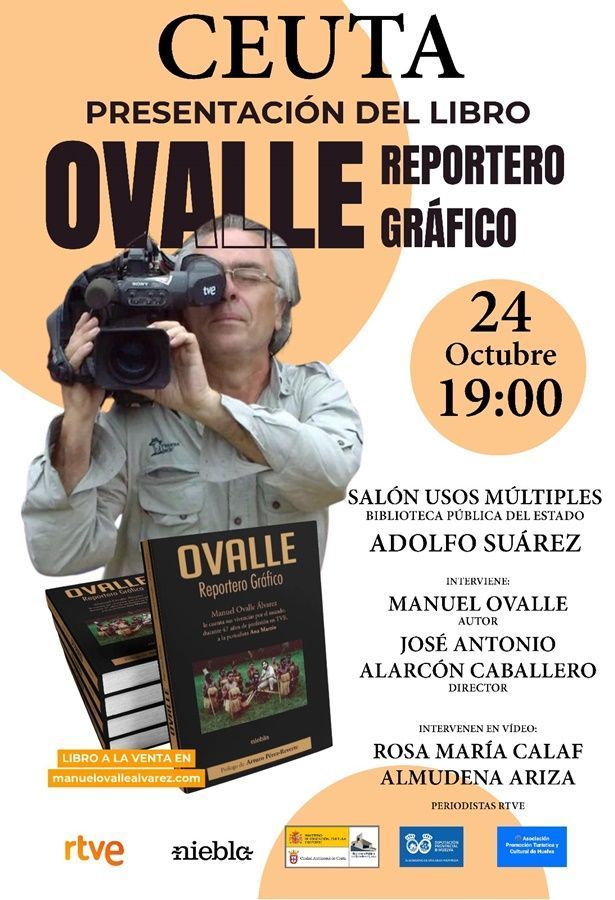 El reportero gráfico Manuel Ovalle presenta su biografía en Ceuta este próximo jueves