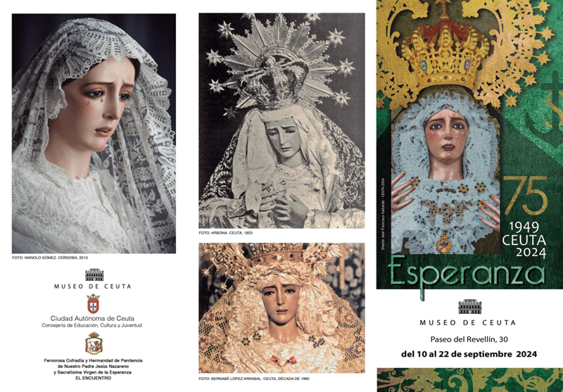 Mañana se inaugura una exposición por el 75 aniversario de la bendición de la Virgen de la Esperanza