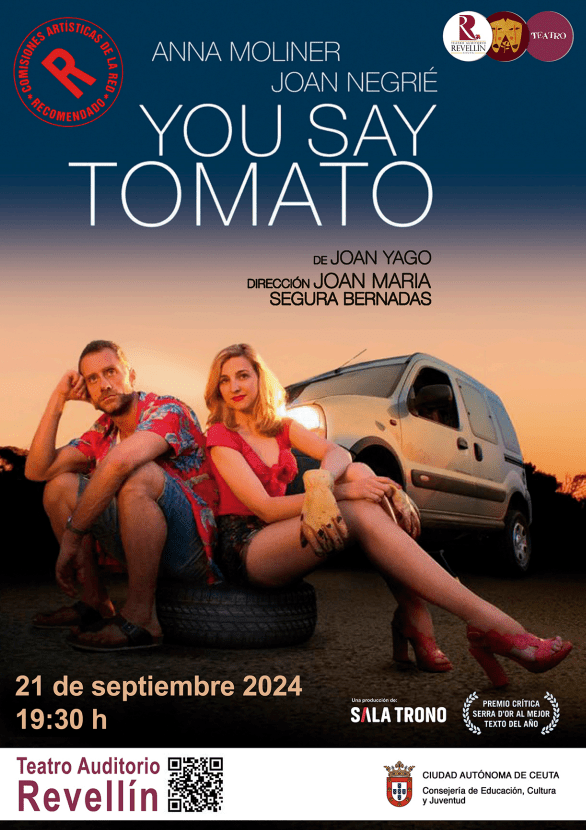 Siguen a la venta las entradas para la obra “You say tomato”