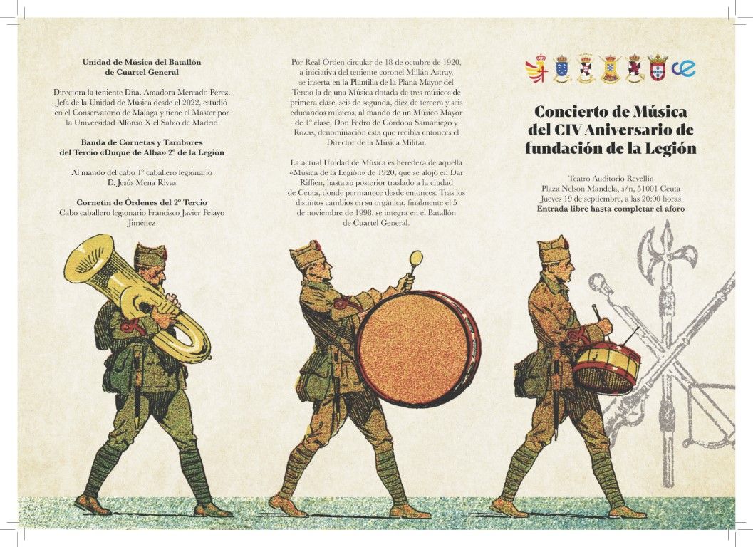Cartel musica legion Página 1
