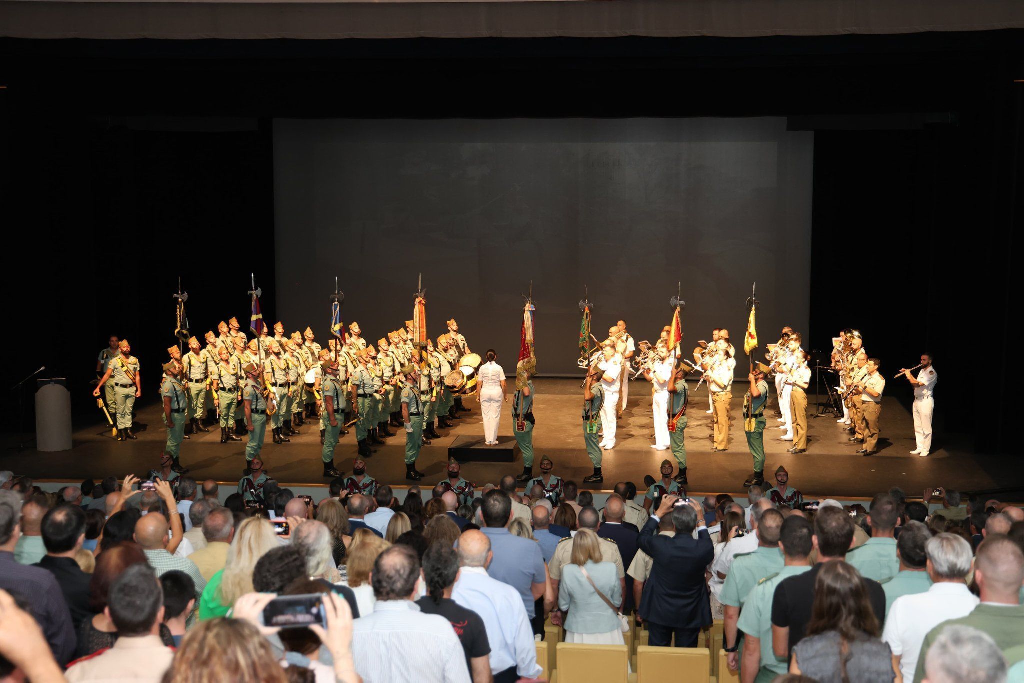 El Auditorio del Revellín acoge el concierto del CIV Aniversario de la Legión. Imágenes cedidas