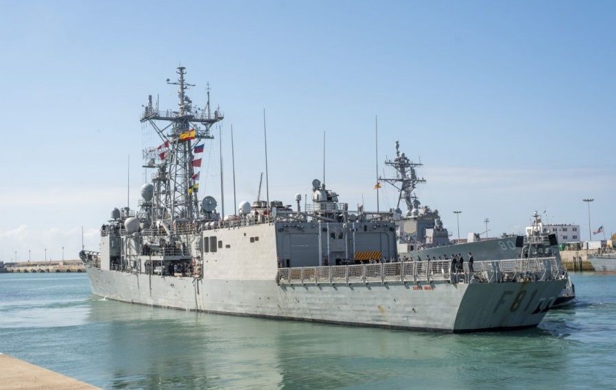 La Armada completa el ejercicio MAR-24 en el golfo de Cádiz y el mar de Alborán